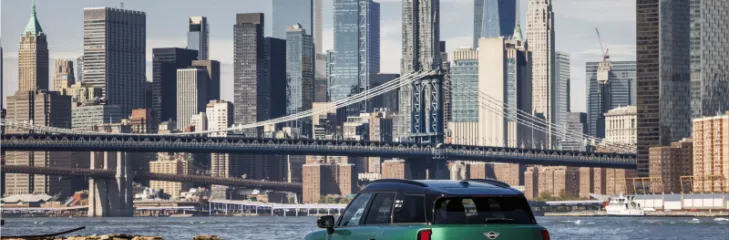 How the MINI Countryman E is conquering New York with its electric charm